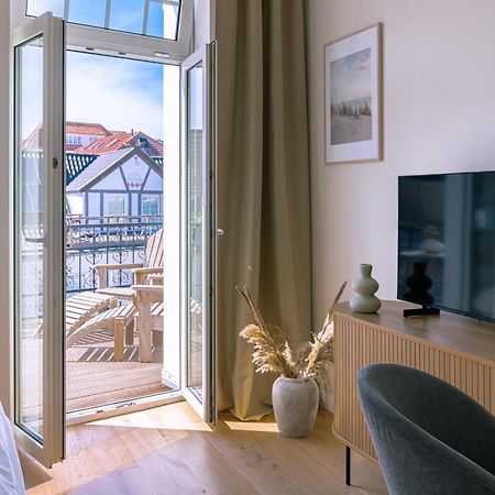 Kapitaenshaus Friedrich Franz - Premium Apartments 200 Meter Vom Strand Und Alten Strom Rostock Exterior photo